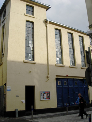 Disused ESB substation in Caroline Street, Triskel\